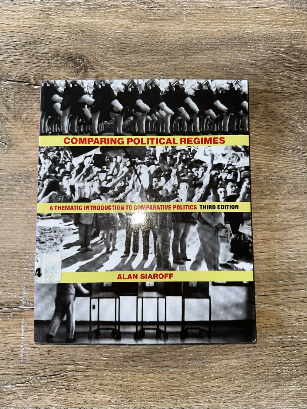 Comparing Political Regimes Alan Siaroff 3rd Edition Paperback Textbook